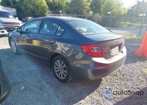 2012 Honda Civic Ex из США, поврежденный, VIN 2HGFB2F83CH311131